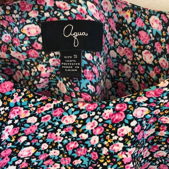 Aqua floral dress from Bloomingdale’s - Picture 5 of 5